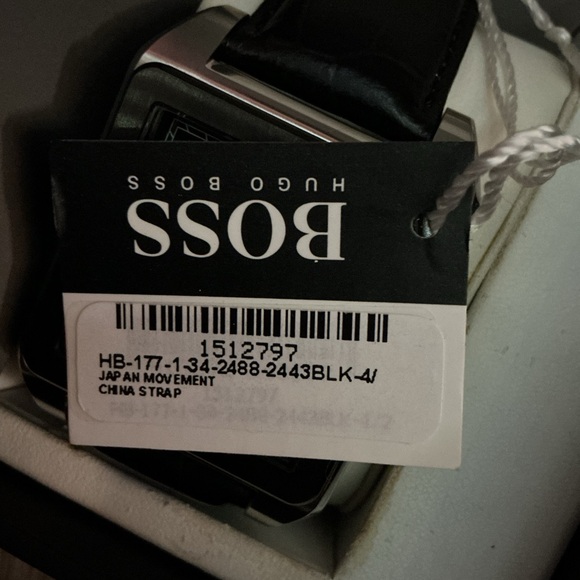 Hugo Boss Black Rectangular Watch - Picture 6 of 7